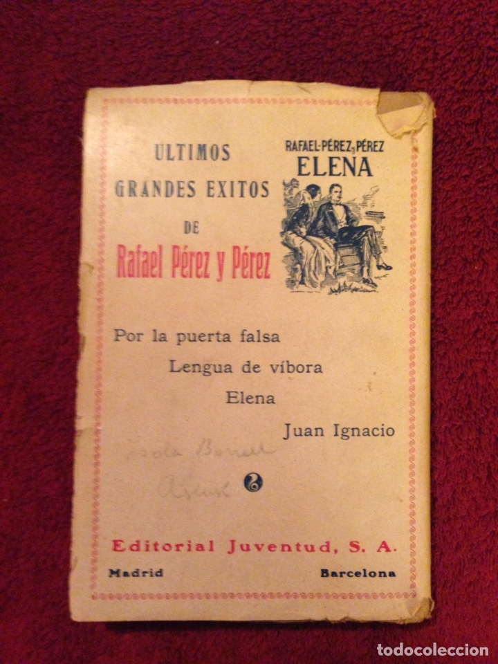 Libros antiguos: Libro.- LA NI&Ntilde;A DE ARA - Foto 2