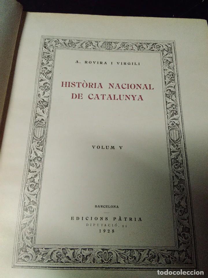 Libros antiguos: HISTORIA NACIONAL DE CATALUNYA. - Foto 6