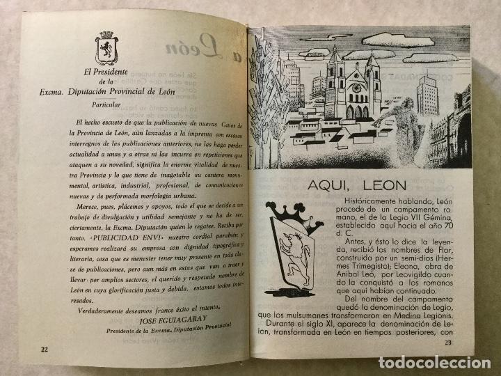 Libros antiguos: Gu&iacute;a de LEON 1960 Gr&aacute;ficas Melguizo - Foto 4