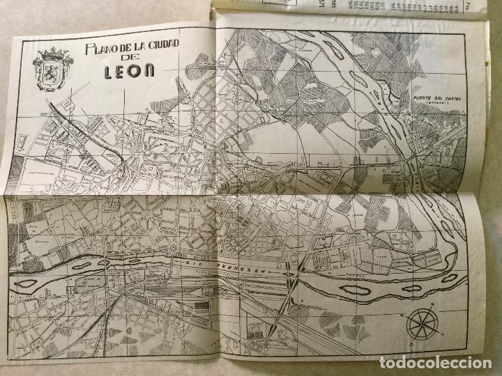 Libros antiguos: Gu&iacute;a de LEON 1960 Gr&aacute;ficas Melguizo - Foto 8