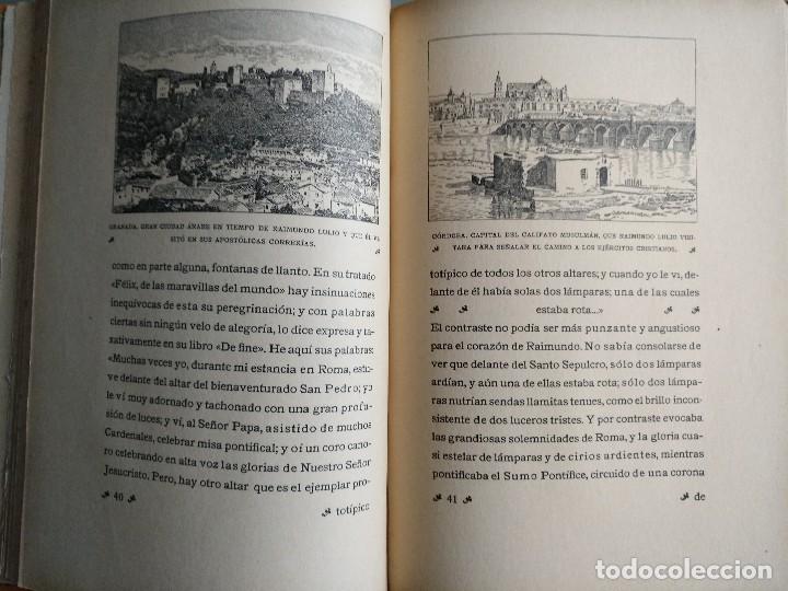 Libros antiguos: RAIMUNDO LULIO, LIBROS DE EPOPEYA 1926 - Foto 3