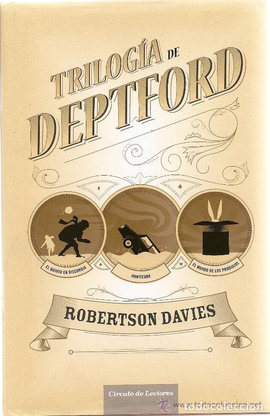 Libros antiguos: Trilog&iacute;a de Deptford - Robertson Davies - Foto 1