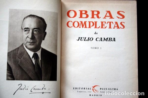Libros antiguos: JULIO CAMBA - OBRAS COMPLETAS - TOMO I - - Foto 1