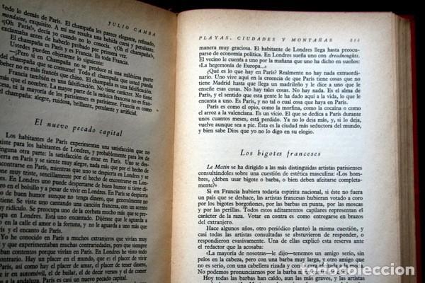 Libros antiguos: JULIO CAMBA - OBRAS COMPLETAS - TOMO I - - Foto 2