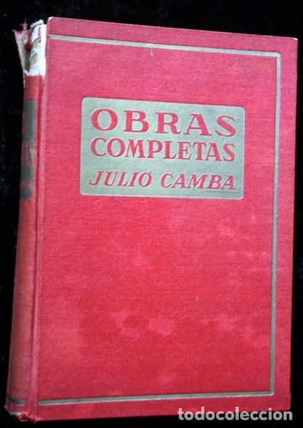 Libros antiguos: JULIO CAMBA - OBRAS COMPLETAS - TOMO I - - Foto 3