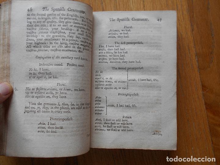 Libros antiguos: A Short and Compendious Method for Learning to Speak, Read, and Write, Syntax, Peter Pineda, , 1762 - Foto 10