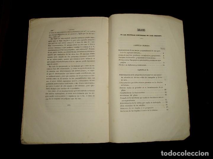 Libros antiguos: Libro Tratado de Topograf&iacute;a 1852 - Foto 8