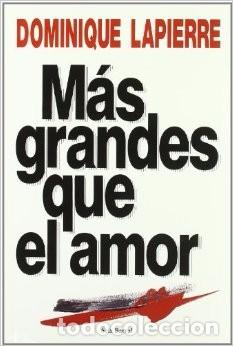 Livres anciens: M&aacute;s grandes que el amor