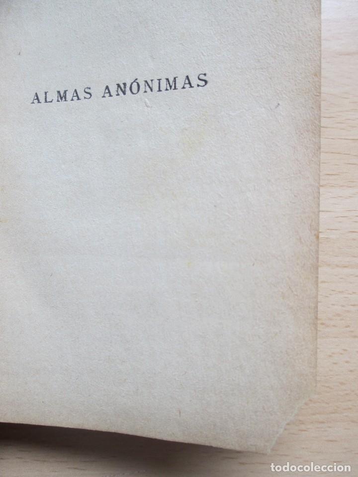 Libros antiguos: Almas an&oacute;nimas, de Eduardo Marquina - Foto 5