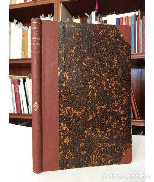 Libros antiguos: DE TOUTE SON &Acirc;ME. BAZIN, Ren&eacute;. Calmann-L&eacute;vy. 1904. - Foto 1
