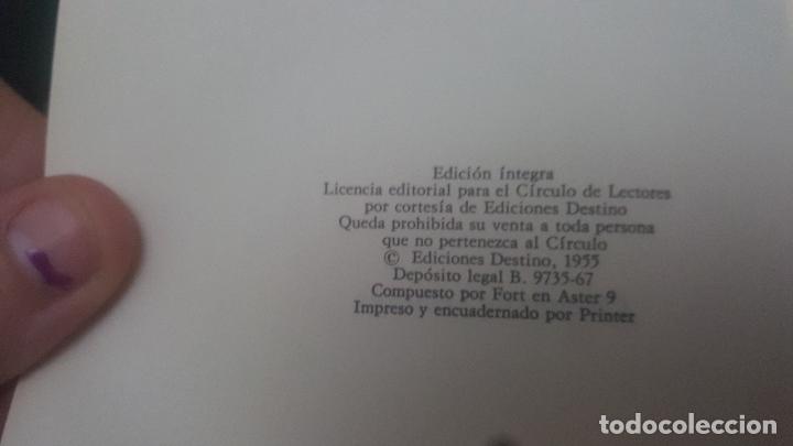 Libros antiguos: PERROS PERDIDOS SIN COLLAR. GILBERT CESBRON. C&Iacute;RCULO DE LECTORES. - Foto 4