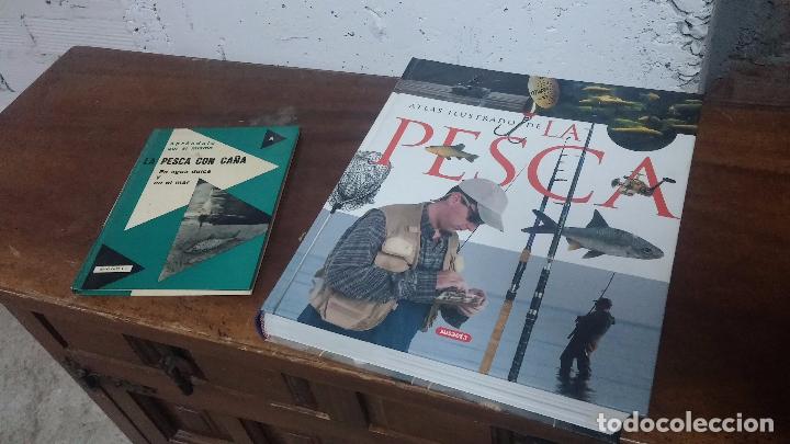 Libros antiguos: Dos libros para los aficionados a la pesca con ca&ntilde;a - Foto 1