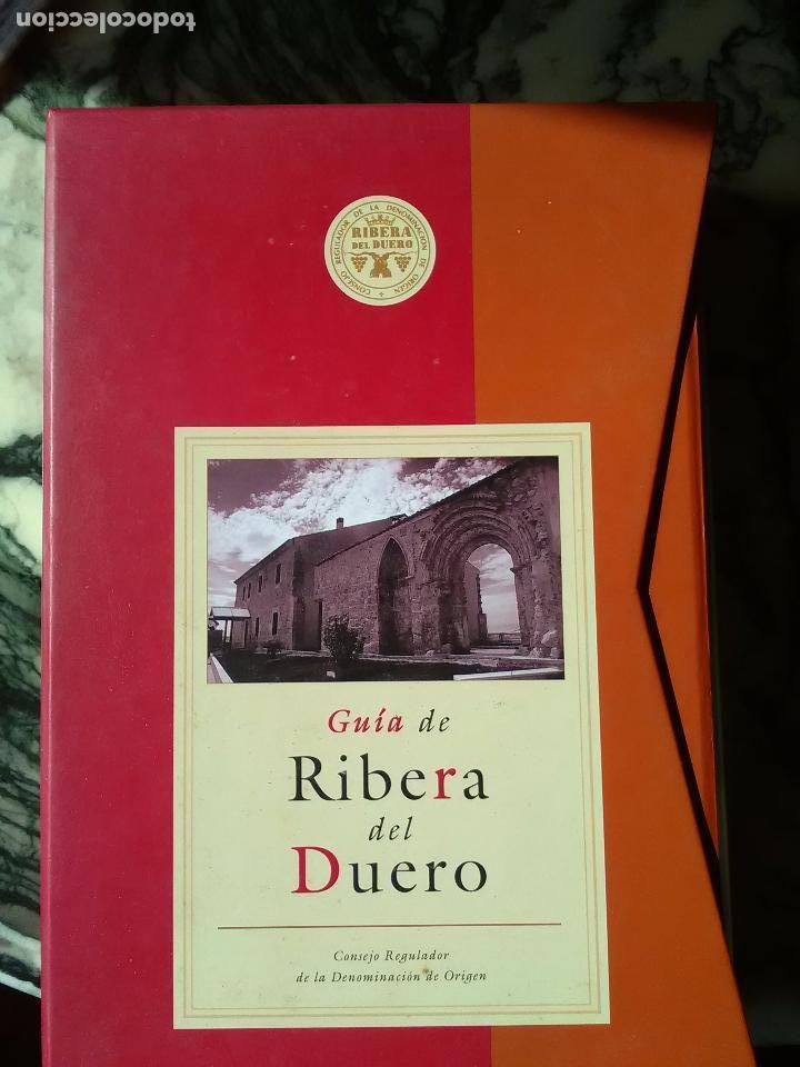 Libros antiguos: Gu&iacute;a de ribera del duero consta de dos libros en un estuche - Foto 1