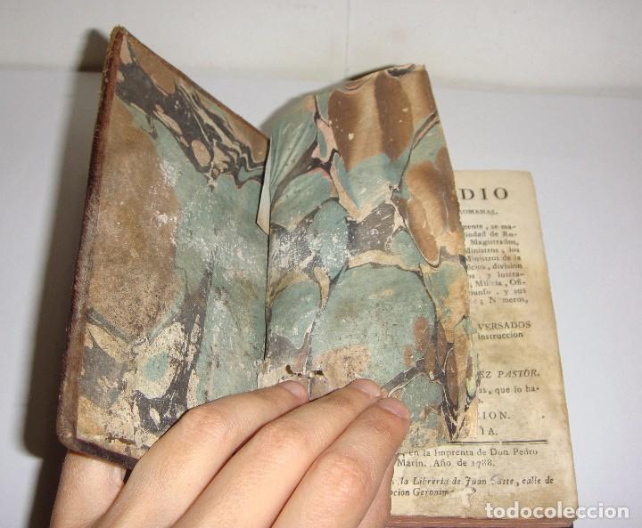 Libros antiguos: Compendio de las Antig&uuml;edades Romanas. Madrid - 1788. - Foto 3