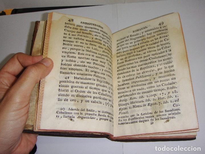 Libros antiguos: Compendio de las Antig&uuml;edades Romanas. Madrid - 1788. - Foto 5