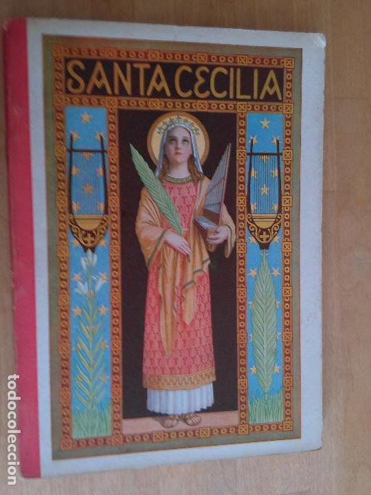 Libros antiguos: Santa Cecilia. Justo P. de Urbel - Foto 1
