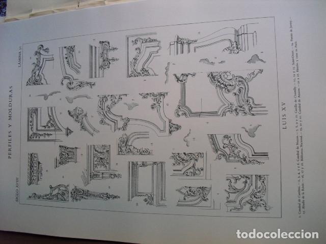 Libros antiguos: PERFILES Y MOLDURAS  E. BAJOT 52 L&Aacute;MINAS DE 42X31 CMS - Foto 5