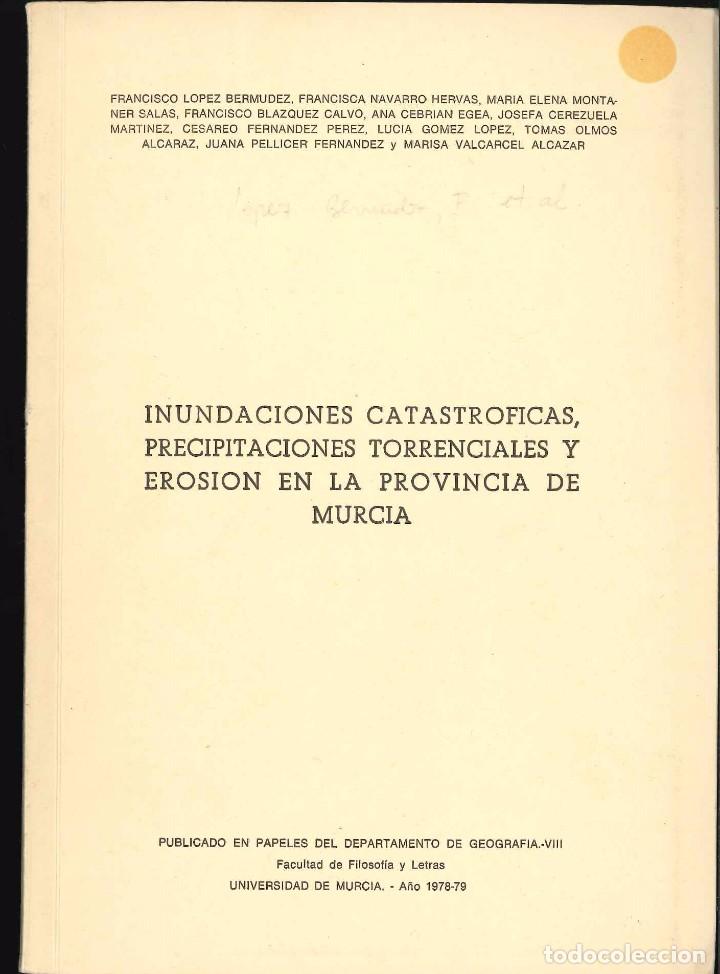 Libros antiguos: MURCIA INUNDACIONES CATASTROFICAS - Foto 1