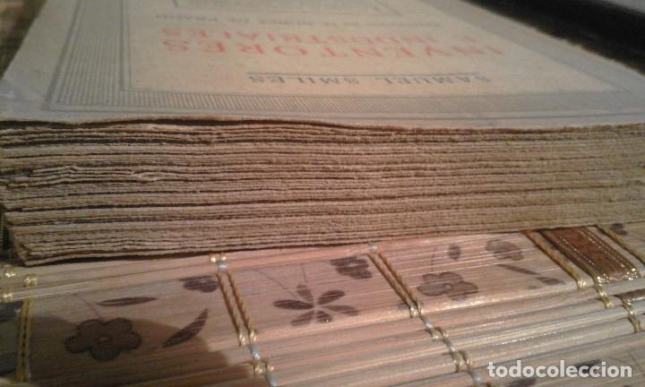 Libros antiguos: Inventores e industriales - Samuel Smiles - 1935 - Foto 11