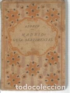 Libros antiguos: Madrid, guia sentimental - AZORIN - Foto 1