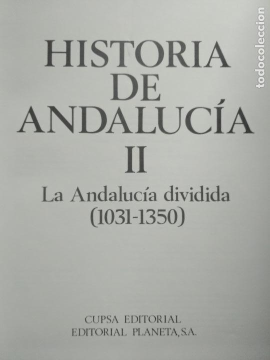 Libros antiguos: HISTORIA DE ANDALUCIA - Foto 5