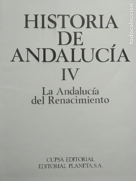 Libros antiguos: HISTORIA DE ANDALUCIA - Foto 9
