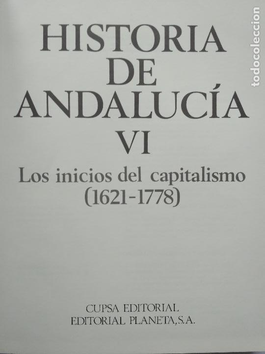 Libros antiguos: HISTORIA DE ANDALUCIA - Foto 13