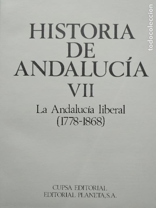 Libros antiguos: HISTORIA DE ANDALUCIA - Foto 15