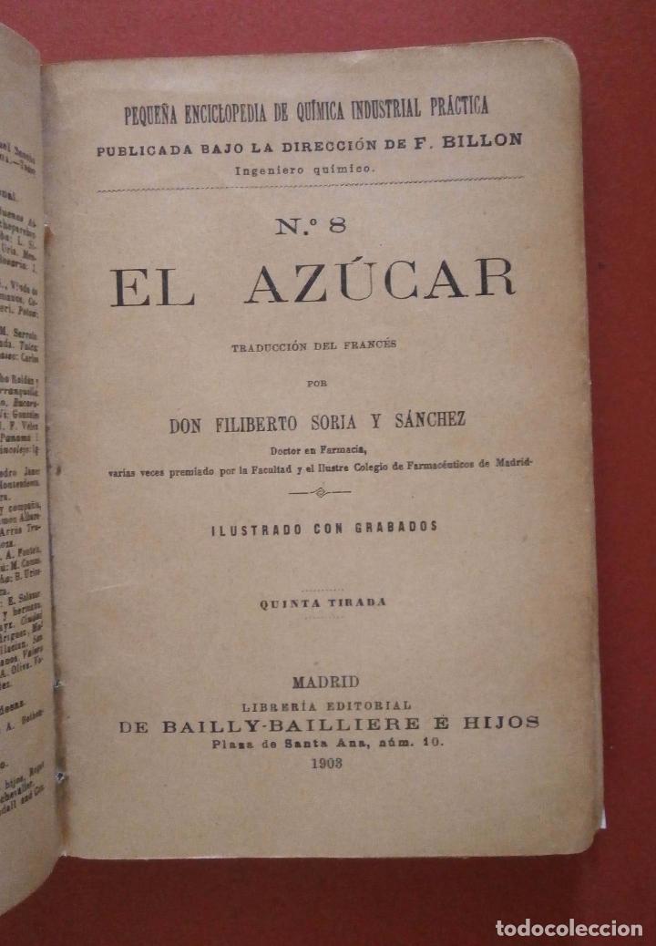 Libros antiguos: El azucar - Foto 1