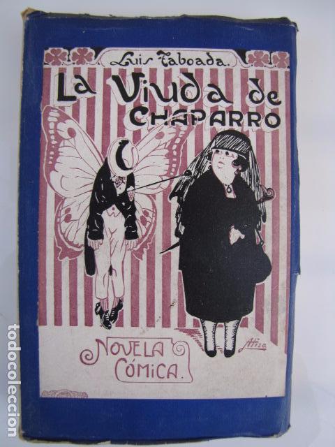 Libros antiguos: La viuda de Chaparro. Taboada - Foto 1