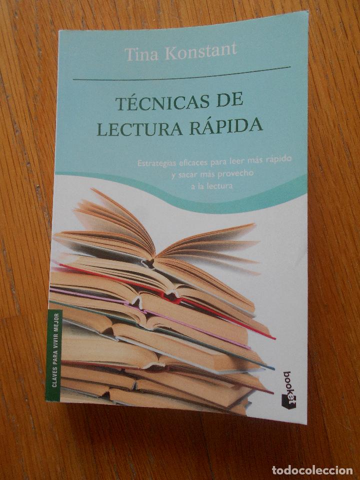 Libros antiguos: TECNICAS DE LECTURA RAPIDA, Tina Konstant - Foto 1