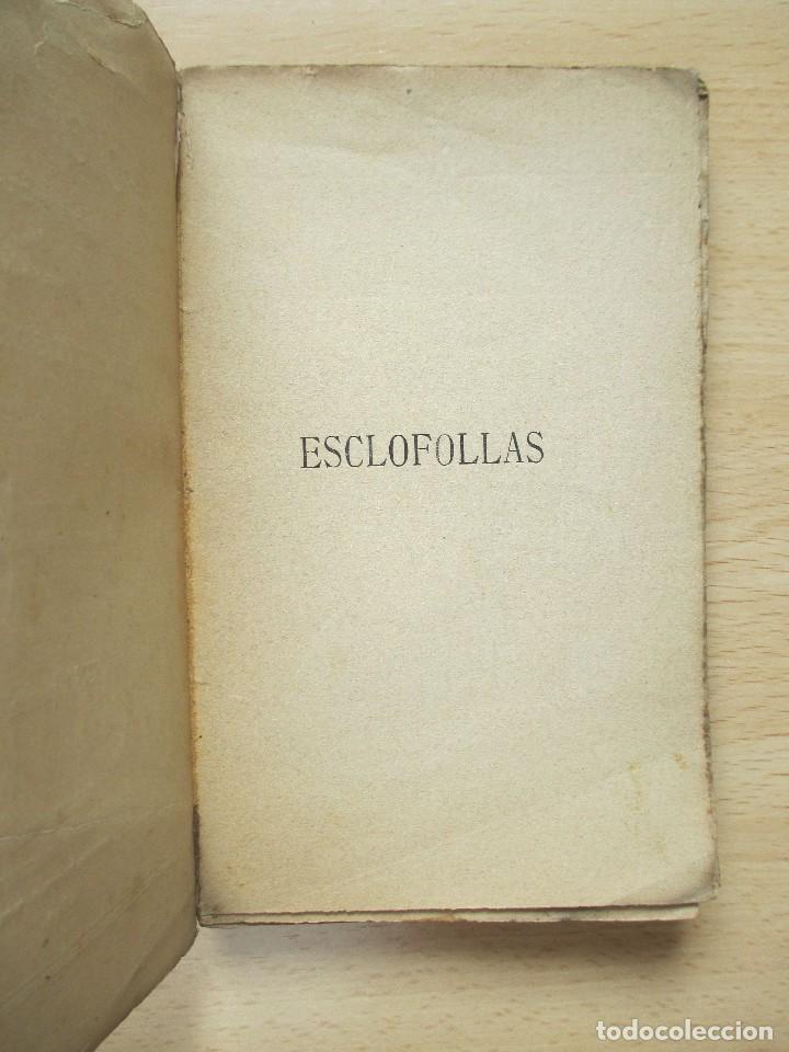 Libros antiguos: Esclofollas amontonadas, de Torcuato Tasso Serra - Foto 2