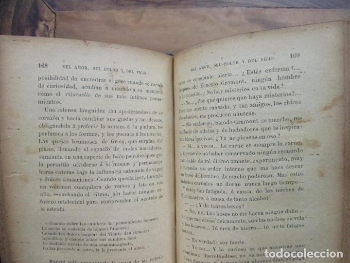 Libros antiguos: DEL AMOR DEL DOLOR Y DEL VICIO. E. G&Oacute;MEZ CARRILLO. 1901. - Foto 6