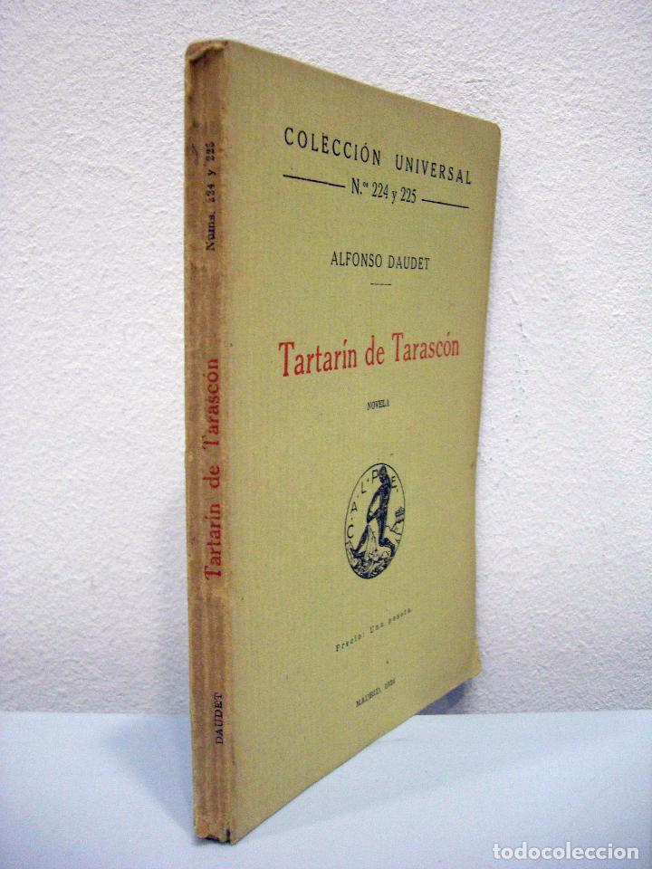 Libros antiguos: ALFONSO DAUDET - TARTAR&Iacute;N DE TARASC&Oacute;N. CALPE, 1920. - Foto 2