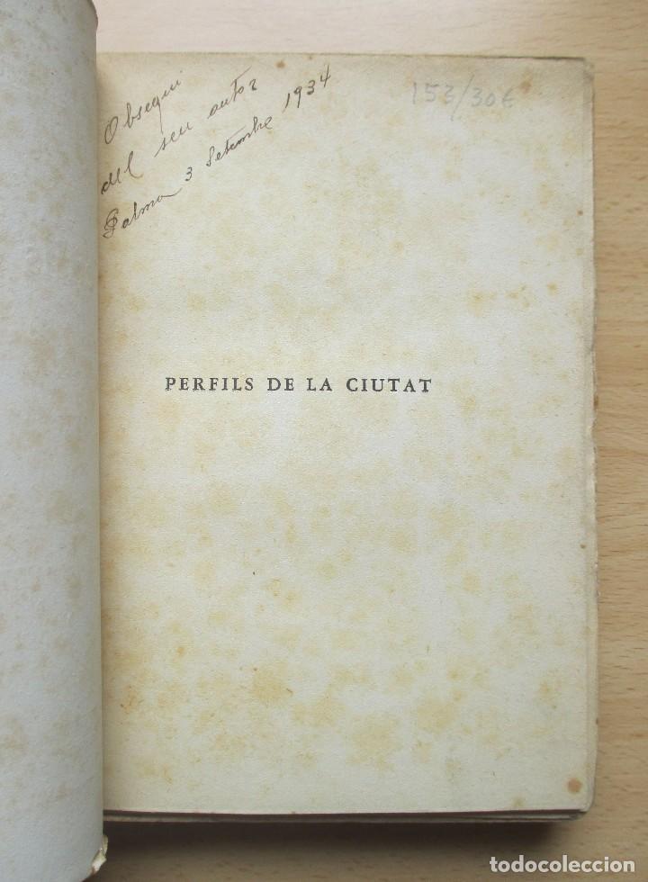 Libros antiguos: Perfils de la Ciutat, de Andreu Caimari, Pre - Foto 2