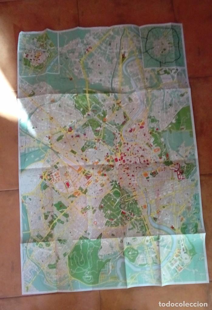 Libros antiguos: Mapa Desplegable de la Ciudad de Roma - Turismo - Foto 2