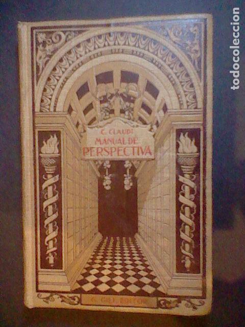 Libros antiguos: C. CLAUDI MANUAL PERSPECTIVA 1914 - Foto 1
