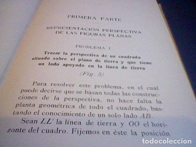 Libros antiguos: C. CLAUDI MANUAL PERSPECTIVA 1914 - Foto 5