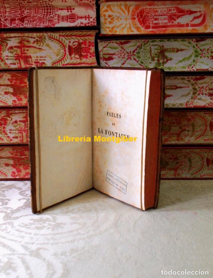 Libros antiguos: FABLES . Tome Premier .   Autor :  La Fontaine - Foto 3