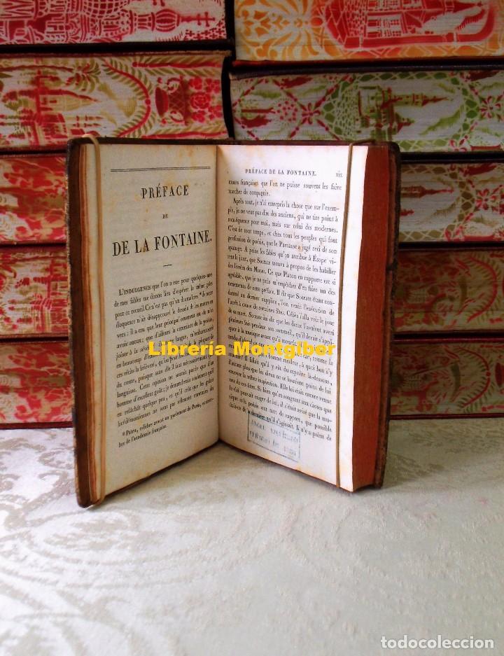 Libros antiguos: FABLES . Tome Premier .   Autor :  La Fontaine - Foto 6