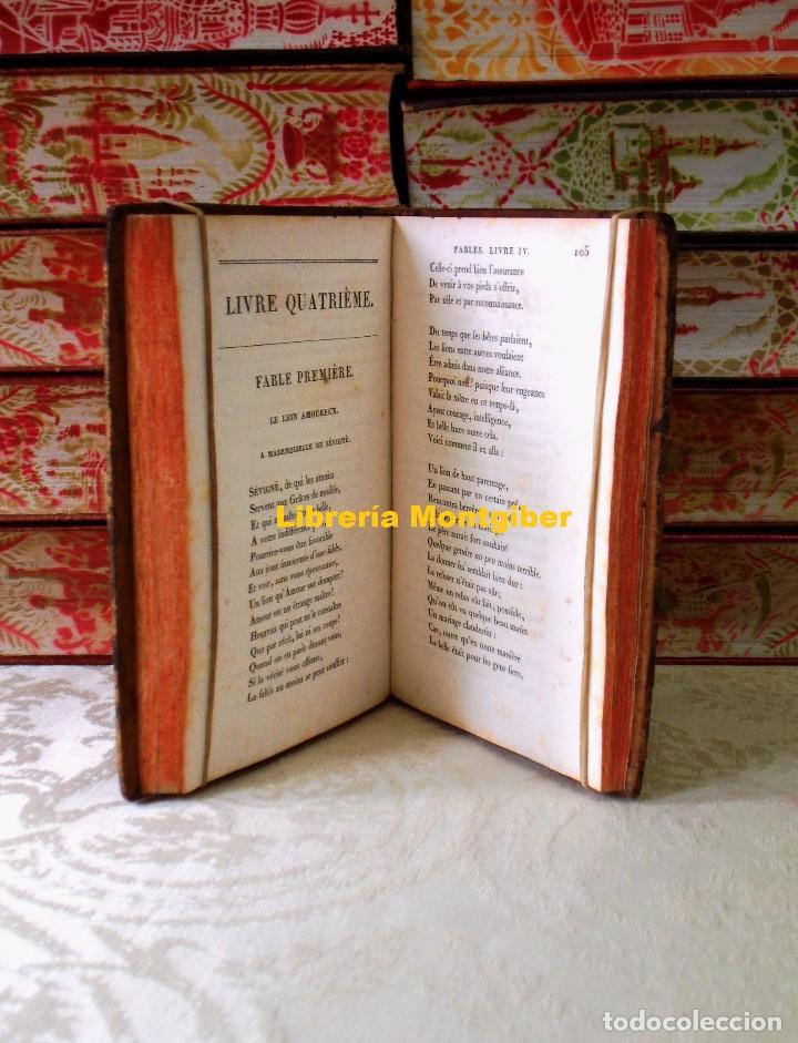 Libros antiguos: FABLES . Tome Premier .   Autor :  La Fontaine - Foto 7