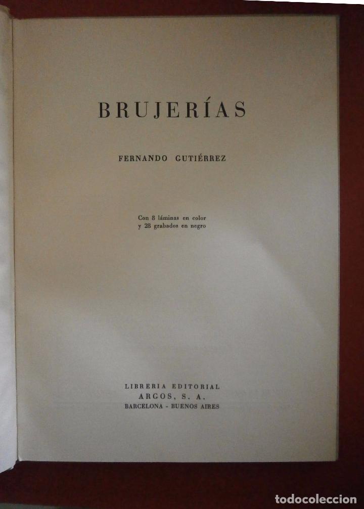 Libros antiguos: Brujerias. Fernando Gutierres - Foto 1