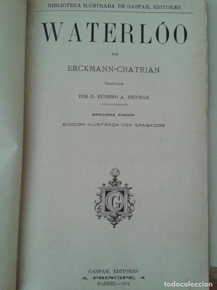 Libros antiguos: WATERLOO - Foto 3