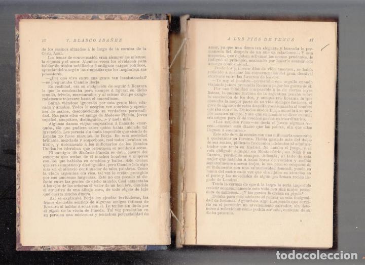 Libros antiguos: A los pies de Venus. 1.926 - Foto 3