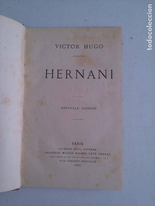 Libros antiguos: Hernani. Victor Hugo - Foto 1