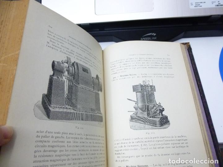 Libros antiguos: Le&ccedil;ons sur l&Eacute;lectricit&eacute; Tomo I Eric Gerard 1893 - Foto 4
