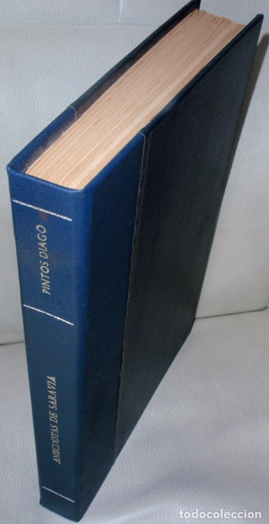 Antiquarische B&uuml;cher: Anecdotas De Saravia De Pintos Diago 1928