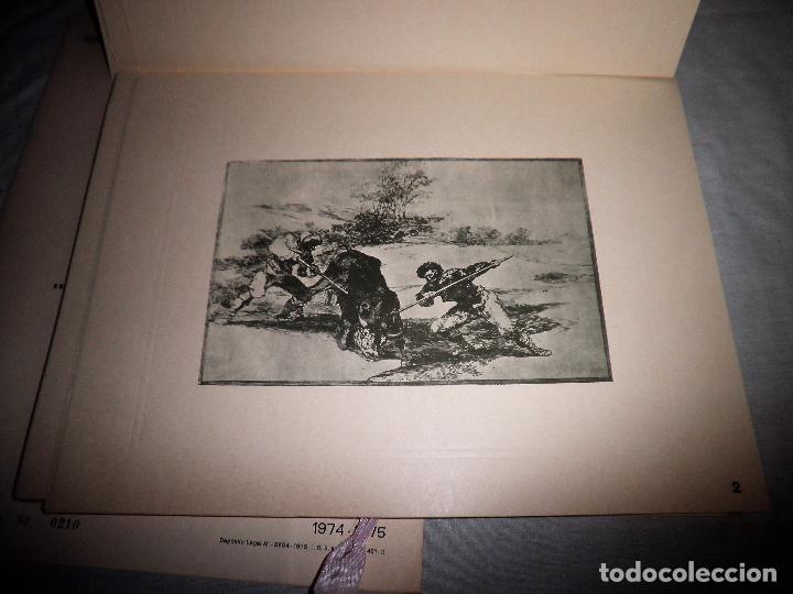 Libros antiguos: GRABADOS DE GOYA - BELLA EDICION NUMERADA. - Foto 7