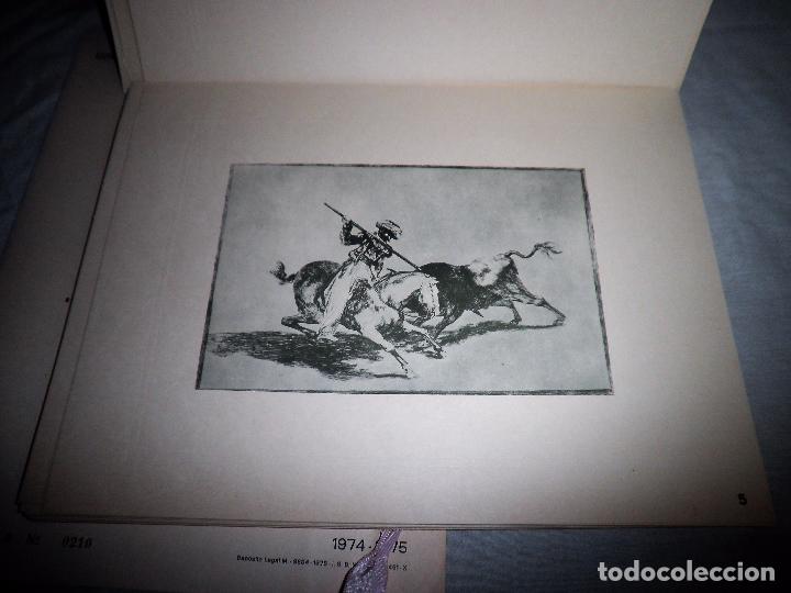 Libros antiguos: GRABADOS DE GOYA - BELLA EDICION NUMERADA. - Foto 8
