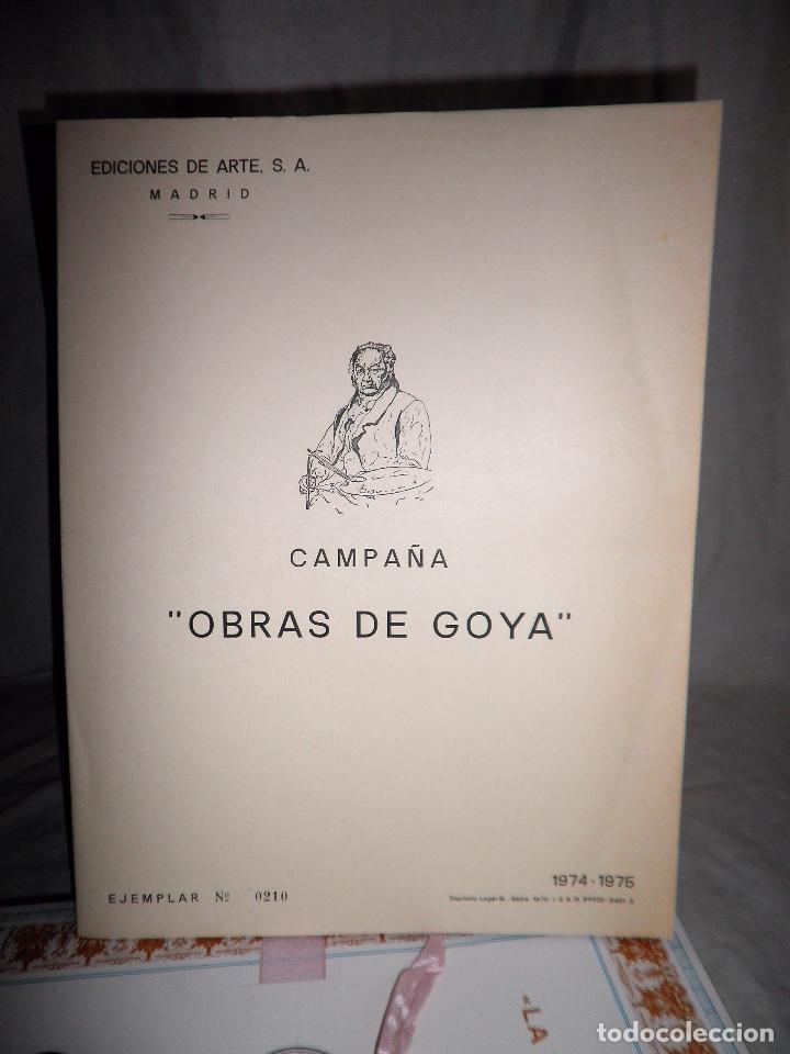 Libros antiguos: GRABADOS DE GOYA - BELLA EDICION NUMERADA. - Foto 10